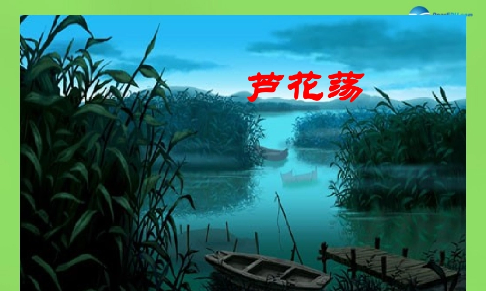 八年级语文上册 2 芦花荡课件 新人教版 课件