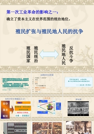 初三历史血腥的资本积累 课件