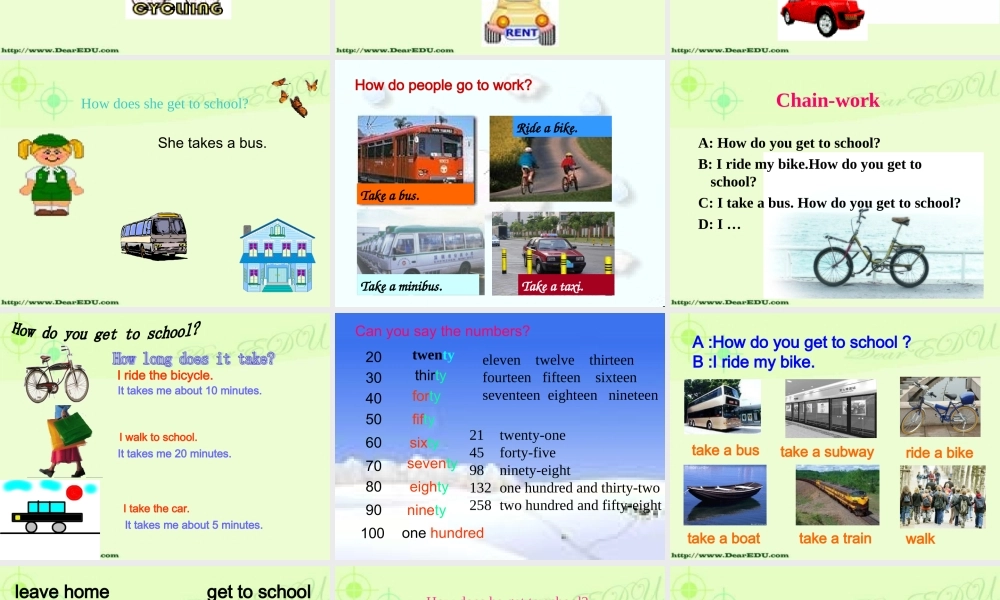 山东省济南市八年级英语上册Unit4课件 人教新目标版 课件