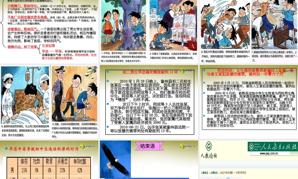 八年级政治上册 第五课第一框男生女生课件 教科版 课件