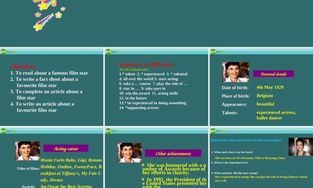 九年级英语 Unit5 Period 9 main task课件 牛津版 课件