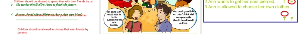 九年级英语Unit 3 Teenagers should be allowed to choose their own clothesSection A 课件 人教新目标版 课件