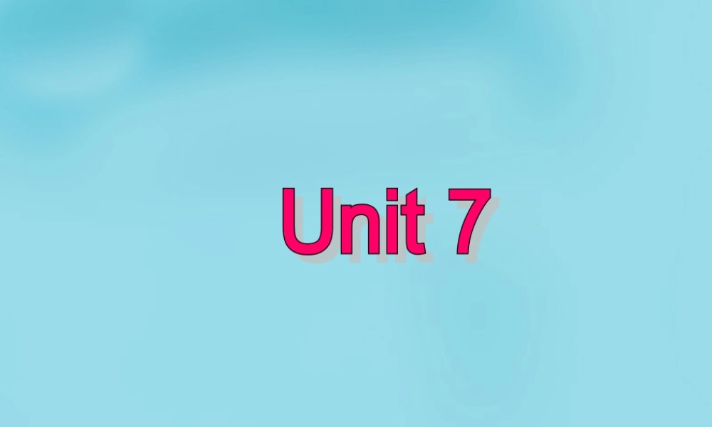 中学七年级英语下册 Unit 7 Abilities task 2课件 (新版)牛津版 课件