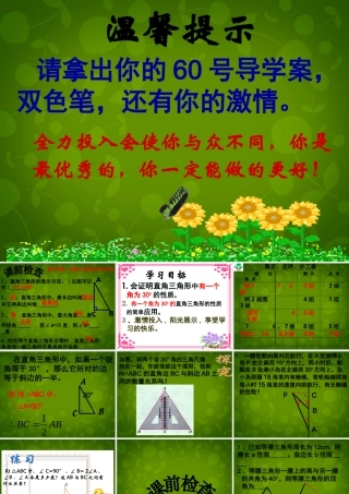 八年级数学上册 13.3.2 等边三角形课件 (新版)新人教版 课件