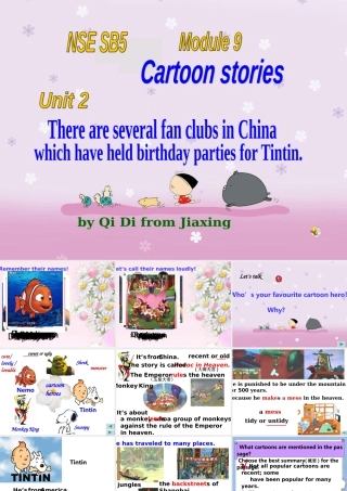 嘉兴 齐娣 初三上 Unit 2Module 9 第三届全国(英语(新标准))初中英语课堂教学研讨会资料展示课课件 外研版上册