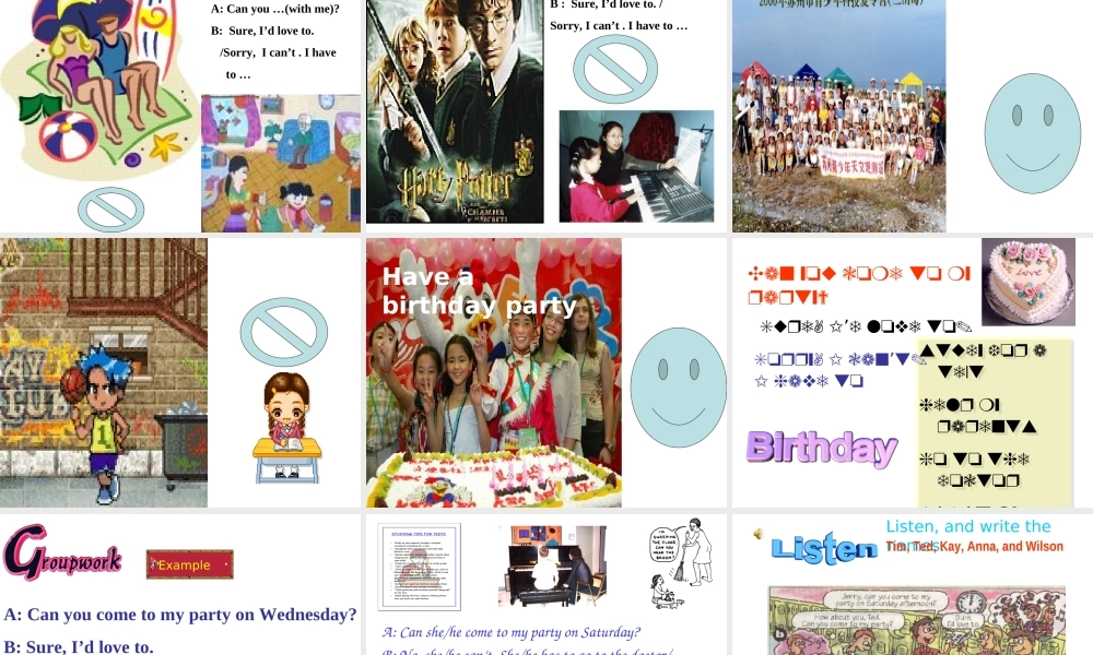 八年级英语上Unit5 Period 1 课件2人教版 课件