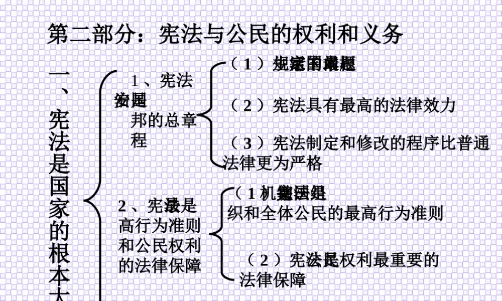 初三政治复习提纲 课件