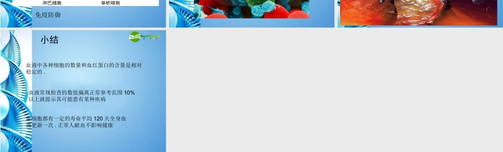 八年级生物 第一学期(试验本)第1章 第二节 什么是人体的内环课件 上海版 课件