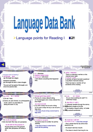 广东省Unit1 language points课件 新课标 课件