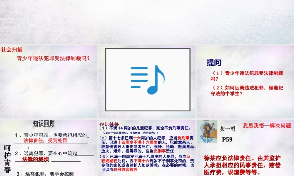 八年级政治下册 6.2 呵护青春课件 北师大版 课件