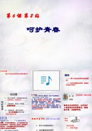 八年级政治下册 6.2 呵护青春课件 北师大版 课件