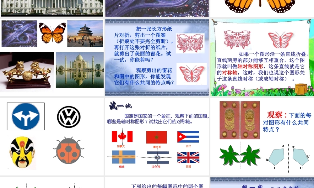 八年级数学轴对称课件2 新课标 人教版 课件