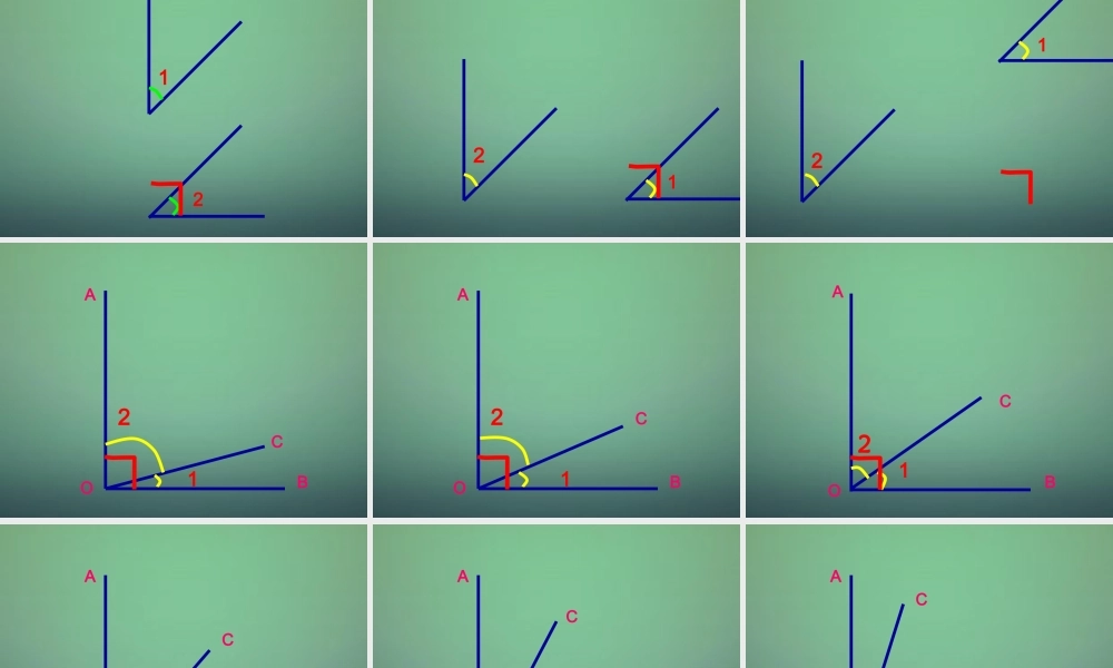 七年级数学下册 2.1 两条直线的位置关系课件3 (新版)北师大版 课件