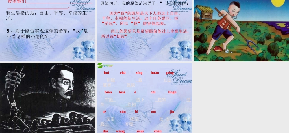 九年级语文上册(故乡)课件 苏教版 课件