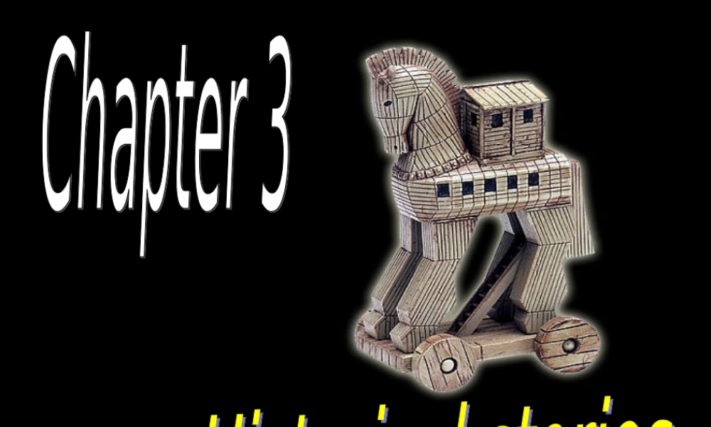 九年级英语Chapter3 historical stories课件牛津深圳版 课件
