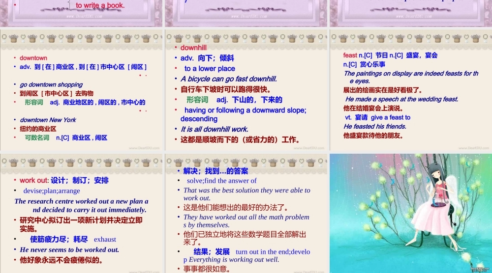 人教版高二英语下学期Unit15 Destinations reading 课件