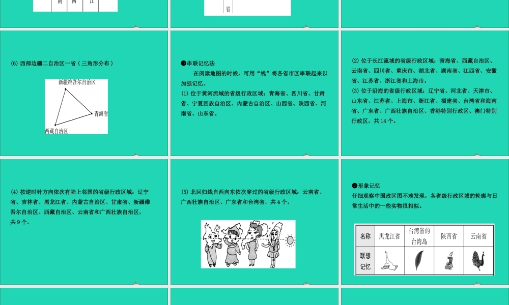 中考地理复习 七上 第一章 从世界看中国课件 鲁教版 课件