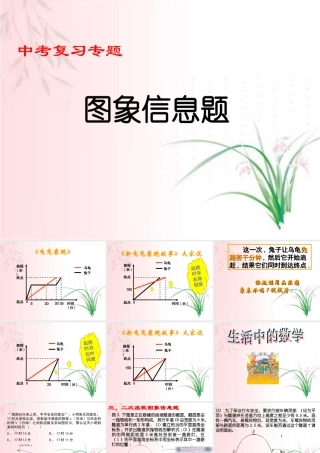 中考数学专题复习图像信息 新课标 试题