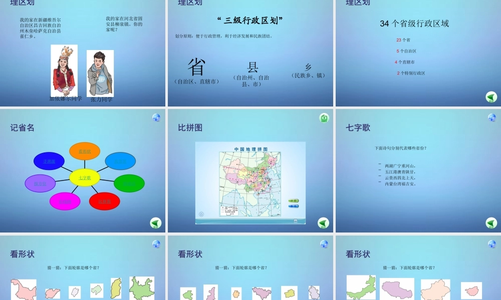 八年级地理上册 1.1 疆域课件 (新版)新人教版 课件