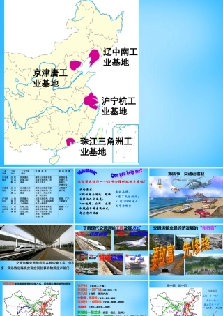 八年级地理上册 4.3 交通运输业课件 (新版)湘教版 课件