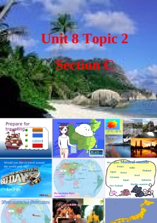 七年级英语下册：Unit 8 Topic 2 The summer holidays are coming Section C课件仁爱版 课件