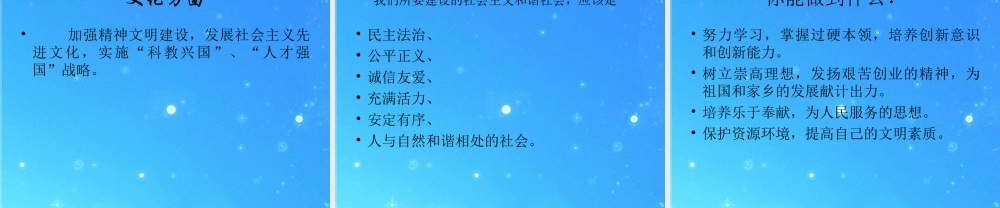 九年级政治  和谐社会 课件 人教新课标版 课件