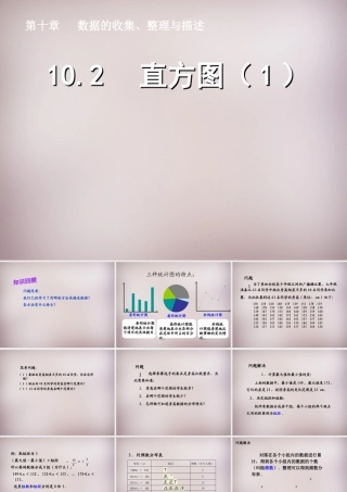 中学七年级数学下册 10.2 直方图课件1 (新版)新人教版 课件
