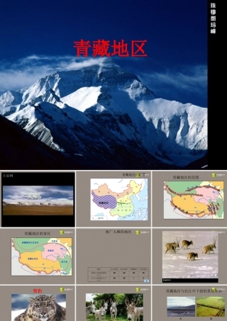 八年级地理(青藏地区)课件2 课件