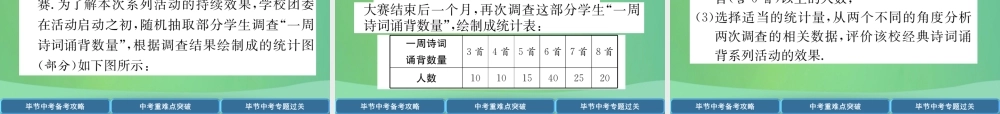 中考数学复习 专题4 统计与概率(精讲)课件