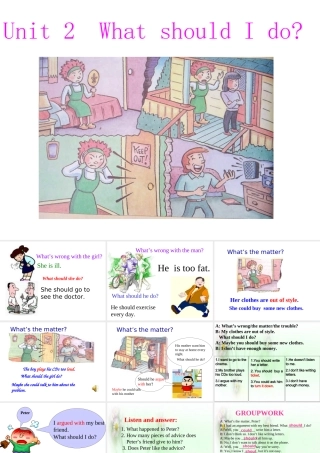 八年级英语下Unit2课件 人教版 课件