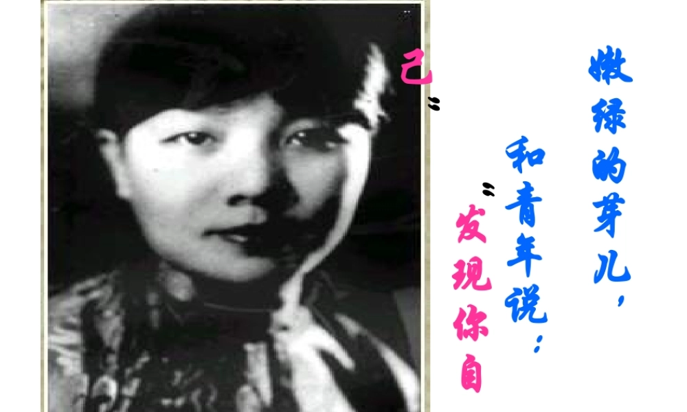 七年级语文下册 第10课(想念冰心)课件 北京课改版 课件