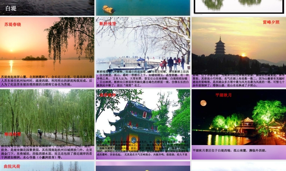 八年级语文上册 第6单元 29 湖心亭看雪课件 新人教版 课件