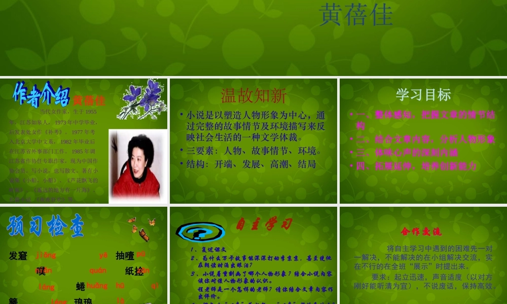 中学九年级语文上册 12 心声课件 新人教版 课件