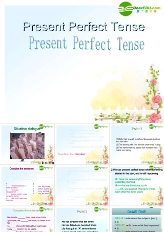 七年级英语下册 现在完成时语法讲解与练习课件 牛津版 课件