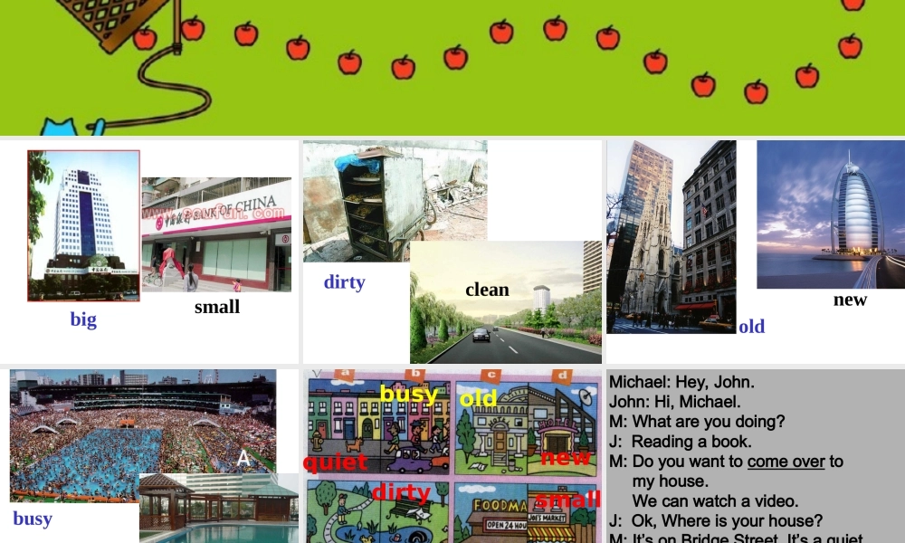 新目标七年级下 第二单元第三课时,很方便实用. 课件