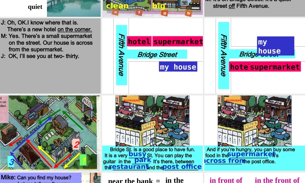 新目标七年级下 第二单元第三课时,很方便实用. 课件