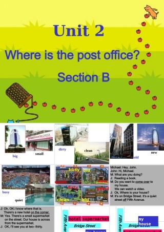 新目标七年级下 第二单元第三课时,很方便实用. 课件