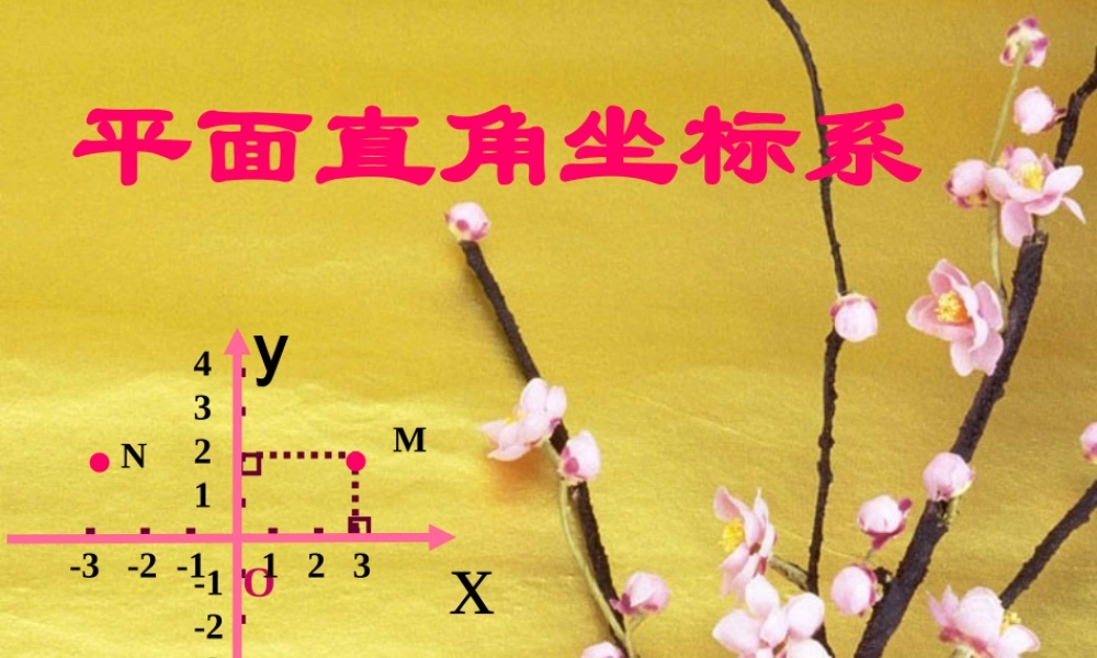 平面直角坐标系  新课标 人教版 课件