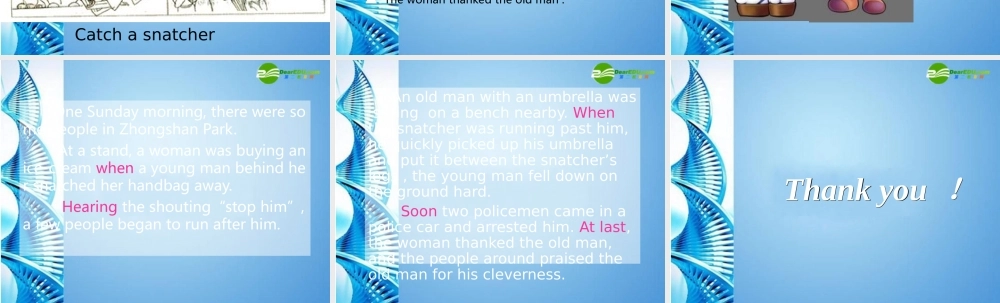 九年级英语 Catch a snatcher课件 人教新目标版 课件