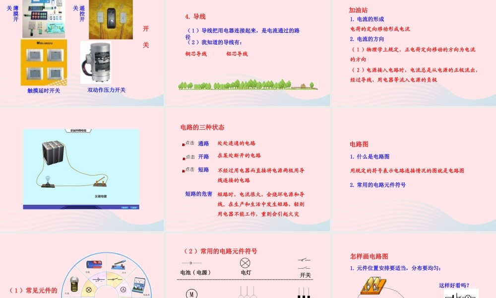 九年级物理全册 第十四章 第二节 让电灯发光课件 (新版)沪科版 九年级物理全册 第十四章 第二节 让电灯发光课件+素材(新版)沪科版-2