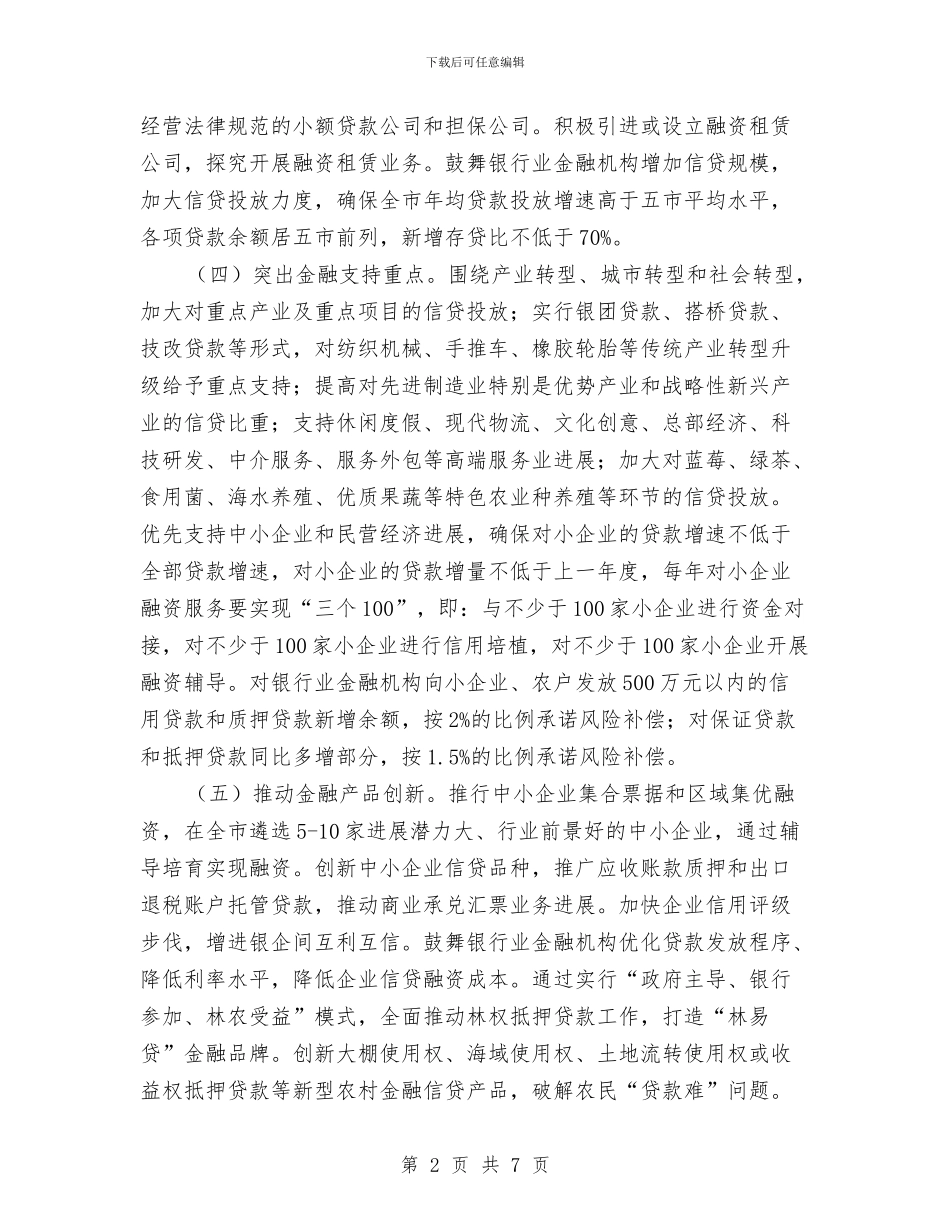 市政办发展金融业指导意见与市政办地方融资平台规范意见汇编_第2页