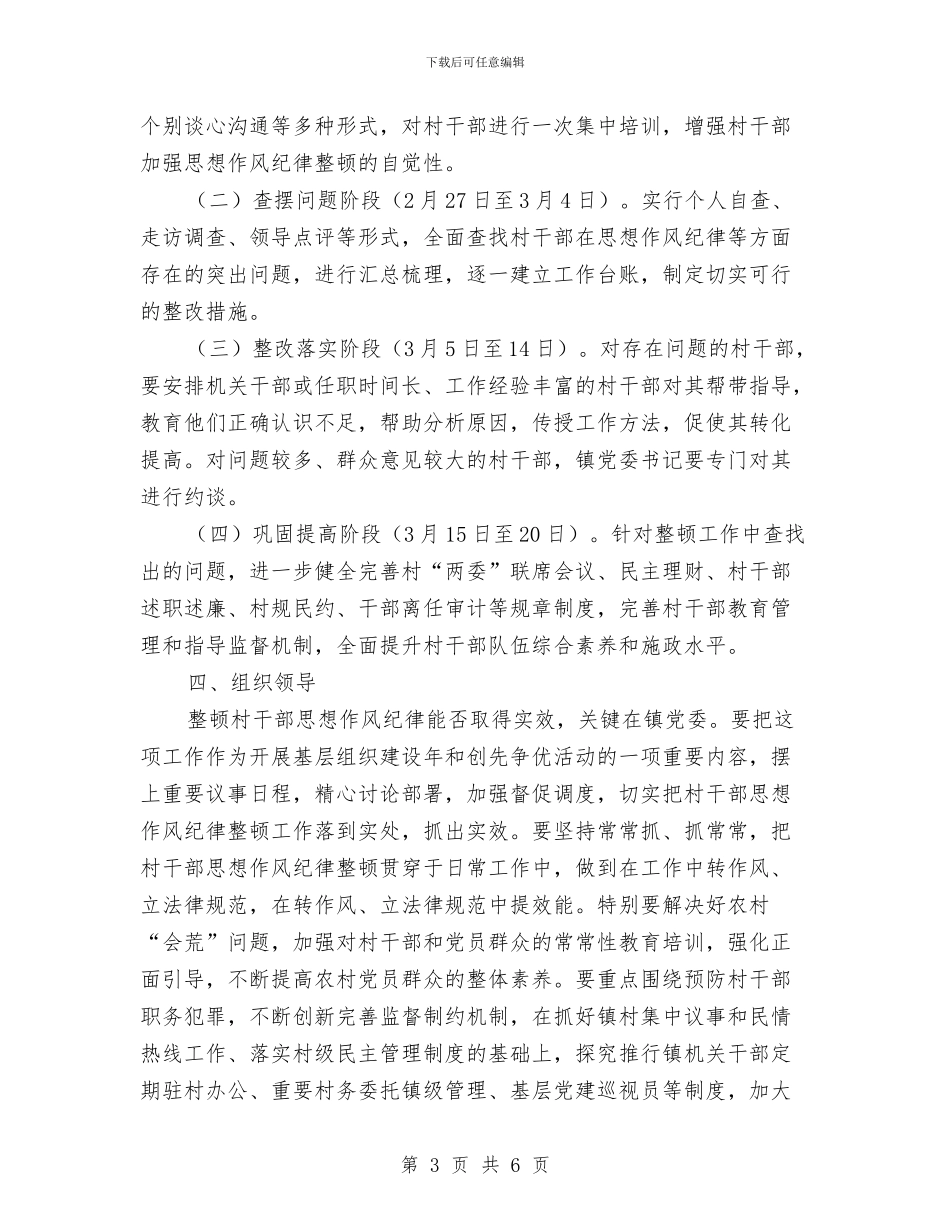 市政办干部思想作风整顿通知与市政办年度重点项目通知汇编_第3页