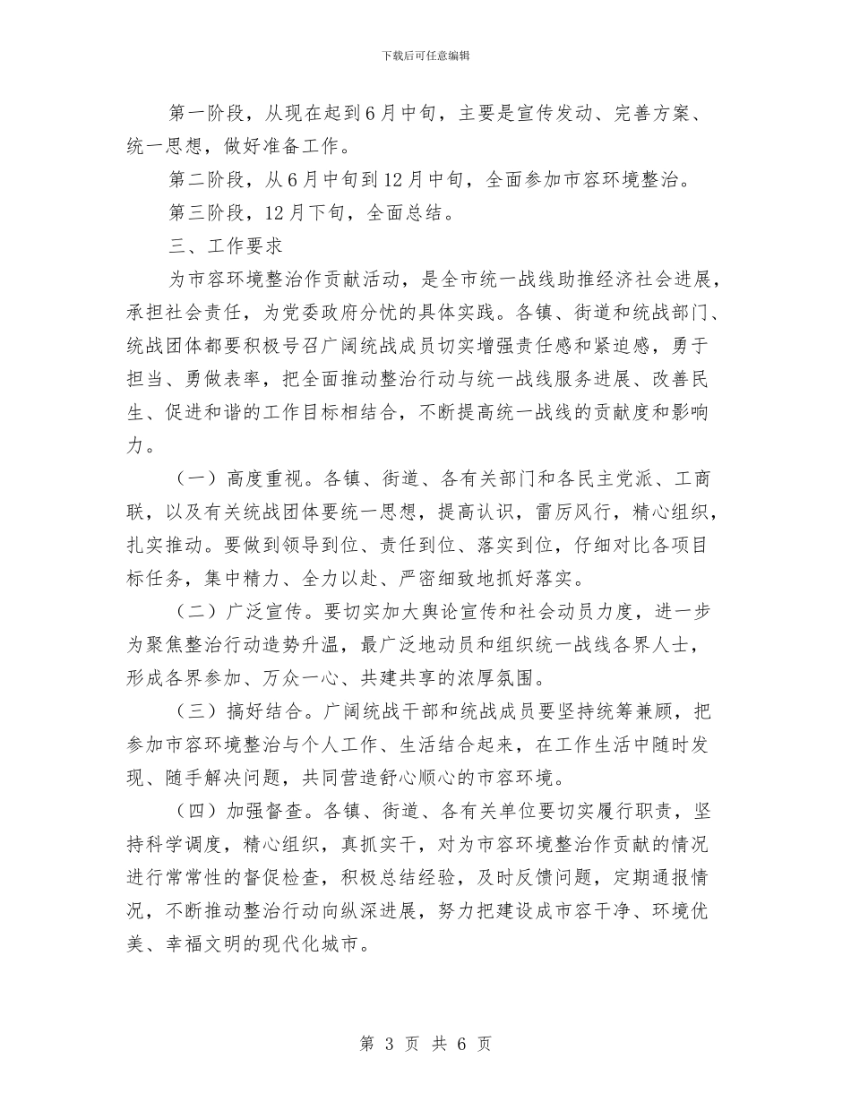 市政办市容环境整治意见与市政办年度国土绿化意见汇编_第3页