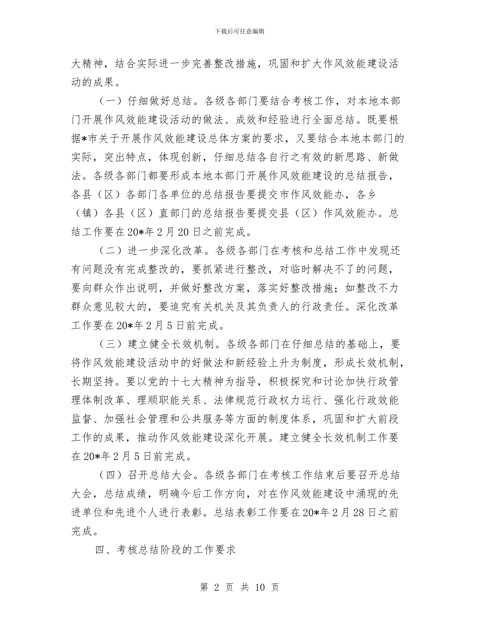 干部作风加强建设考核总结与干部作风建设专题心得体会汇编_第2页