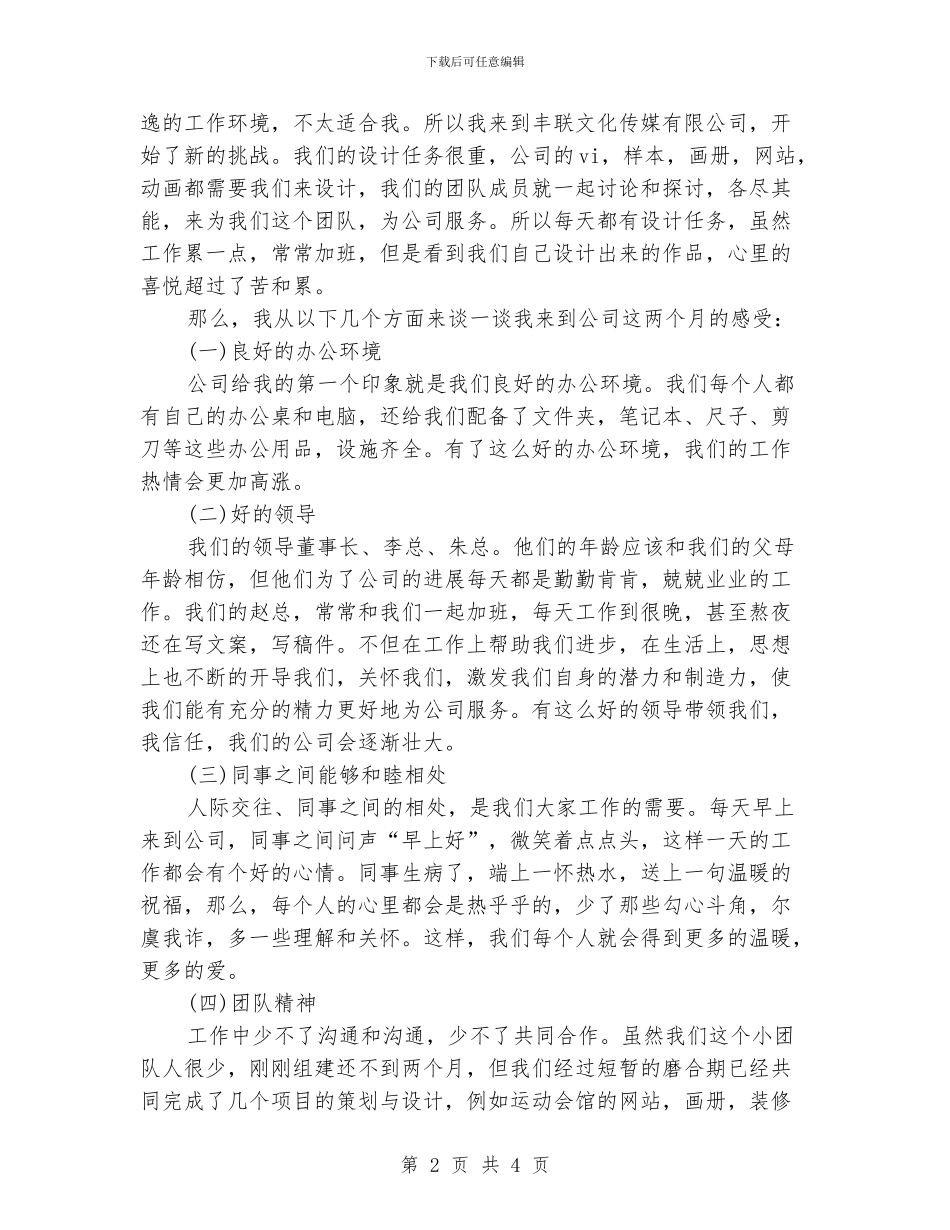 平面设计师工作总结与计划_第2页