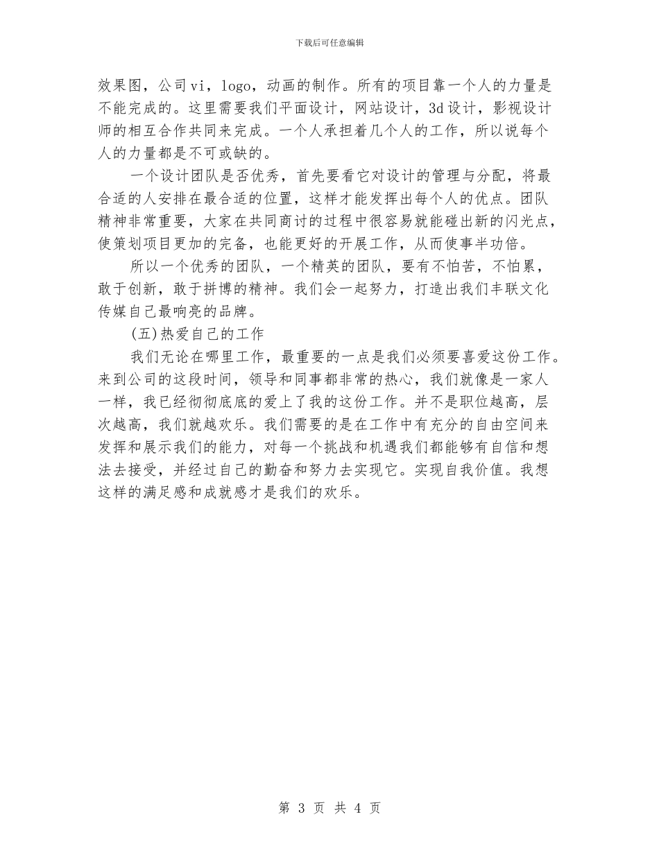 平面设计师工作总结与计划_第3页