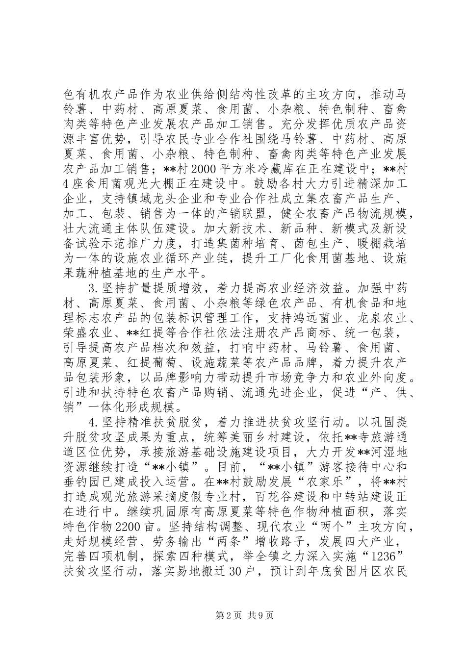 镇上半年总结及下半年计划_第2页