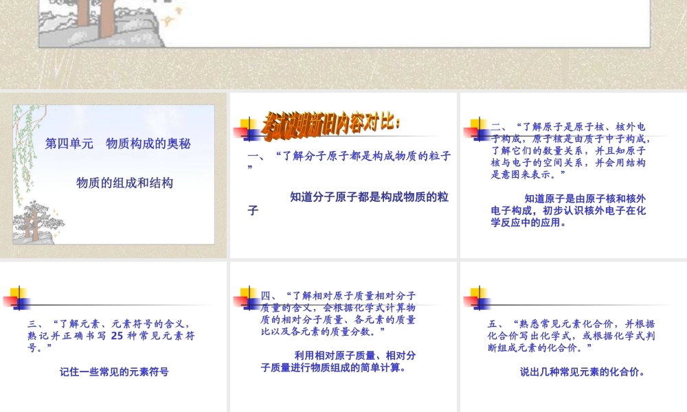 中考化学复习（四、五、八单元