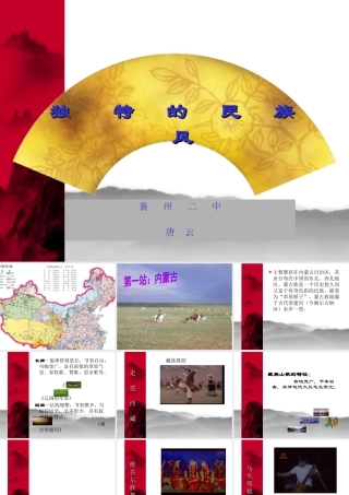 高中音乐《独特的民族风》