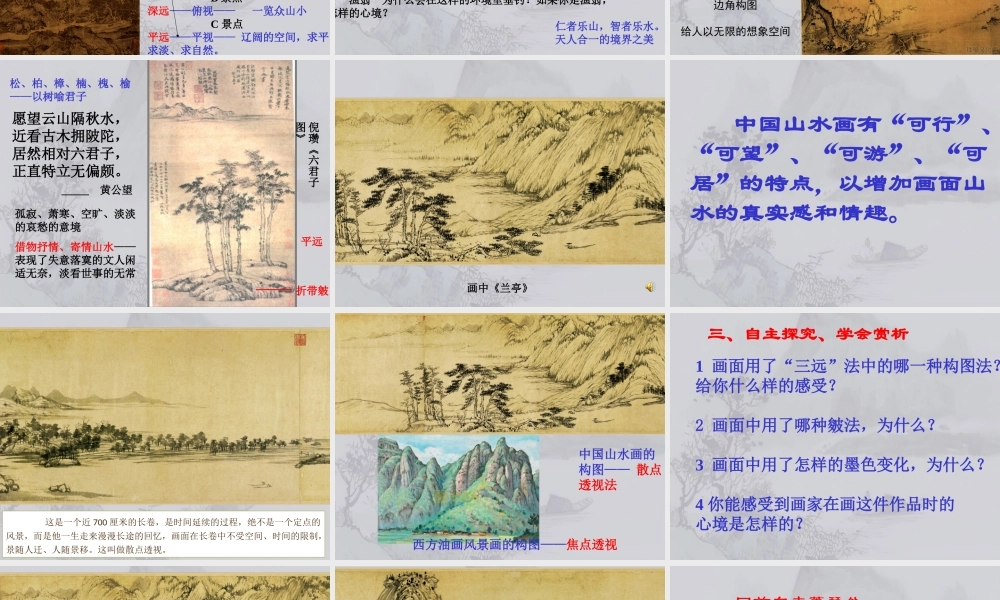 中国山水画课件
